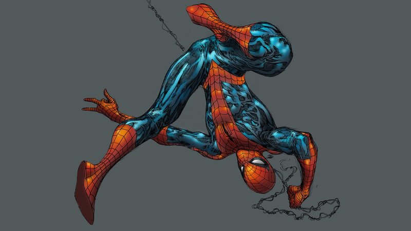 Spider-Man in action