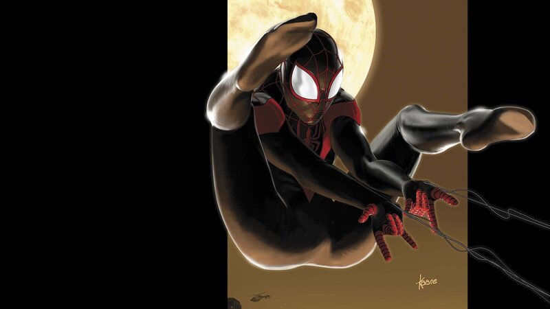 Spider-Man in action