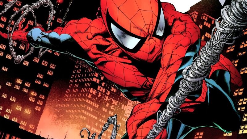 Spider-Man in action
