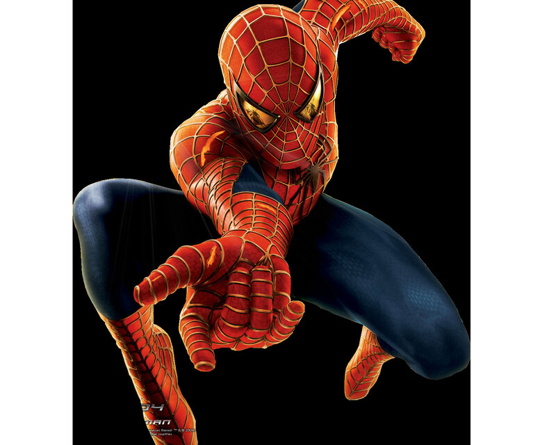 Spider-Man in action pose
