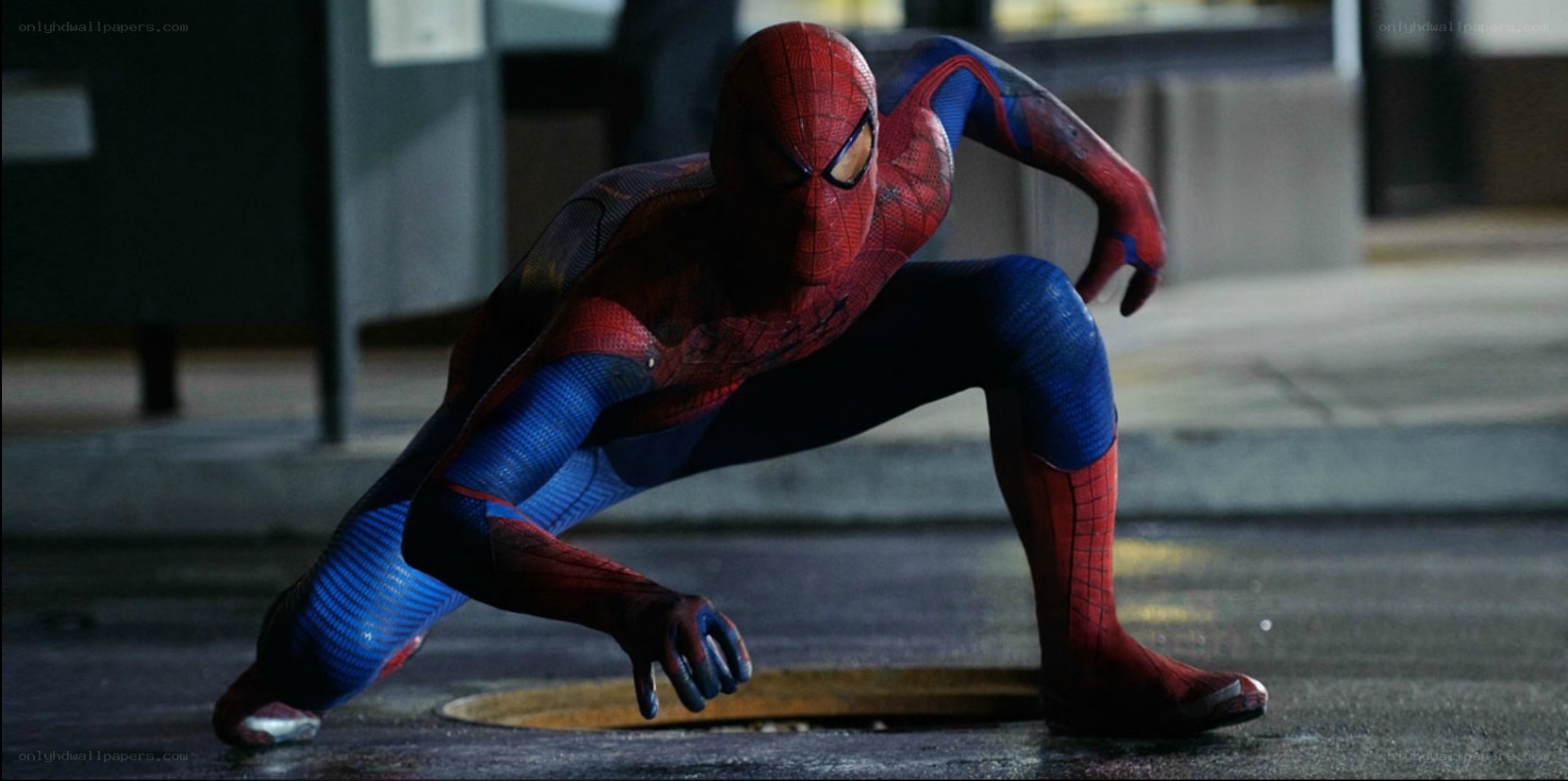 Spider-Man in action pose