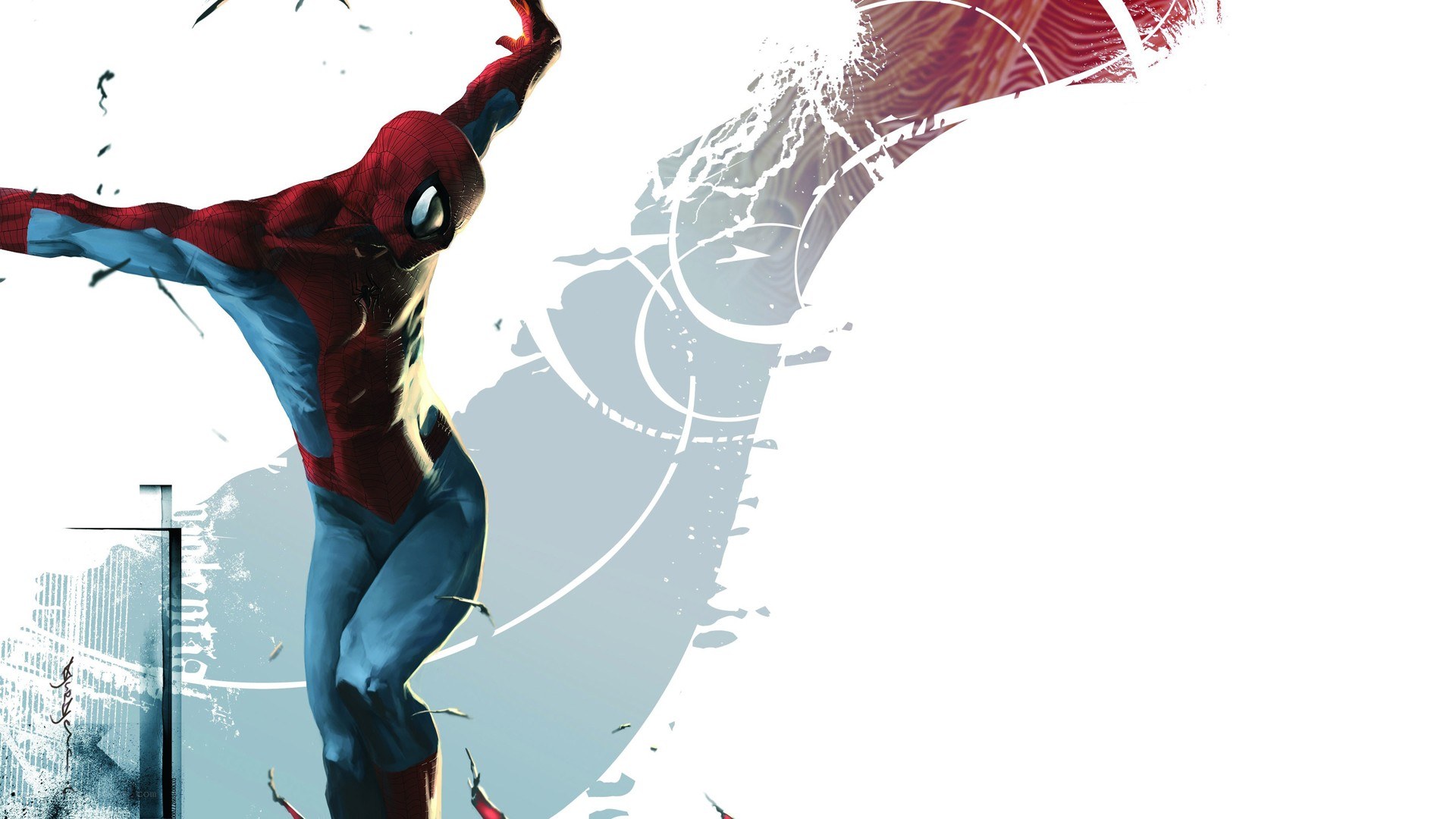 Spider-Man in action pose
