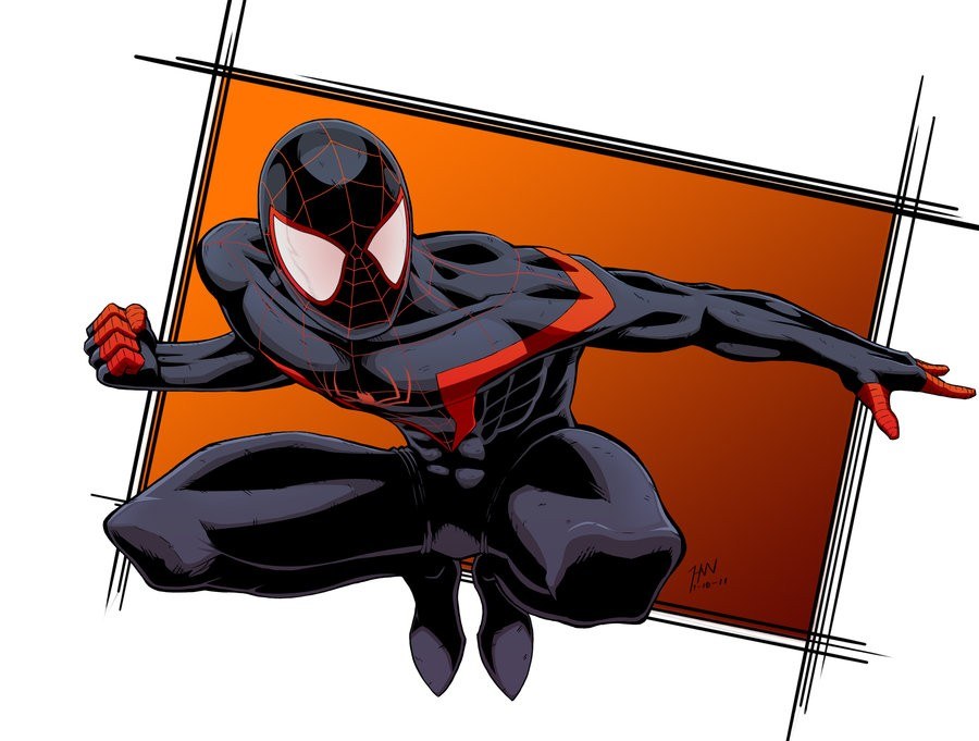 Spider-Man in action pose