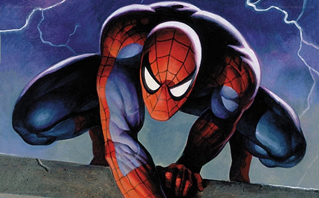 Spider-Man in action pose