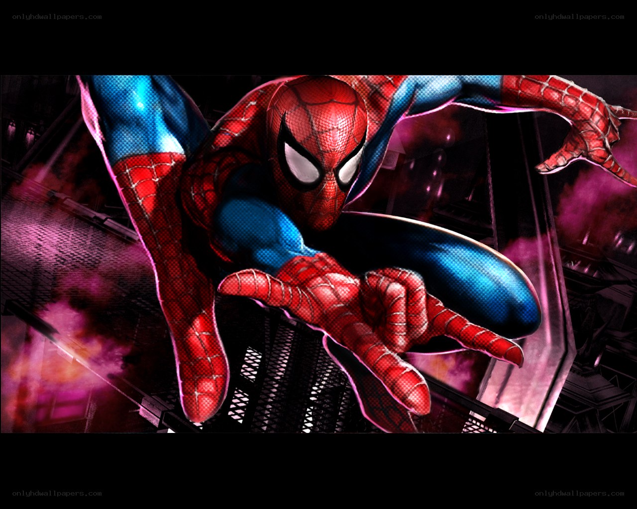 Spider-Man in action pose