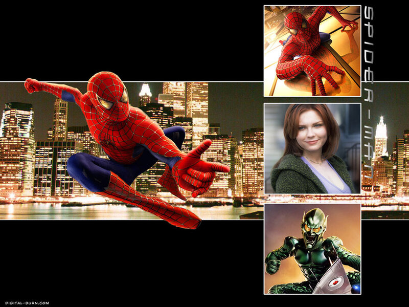Spider-Man in Action — Red, Dramatic, Night, Digital Art, Mary Jane Watson