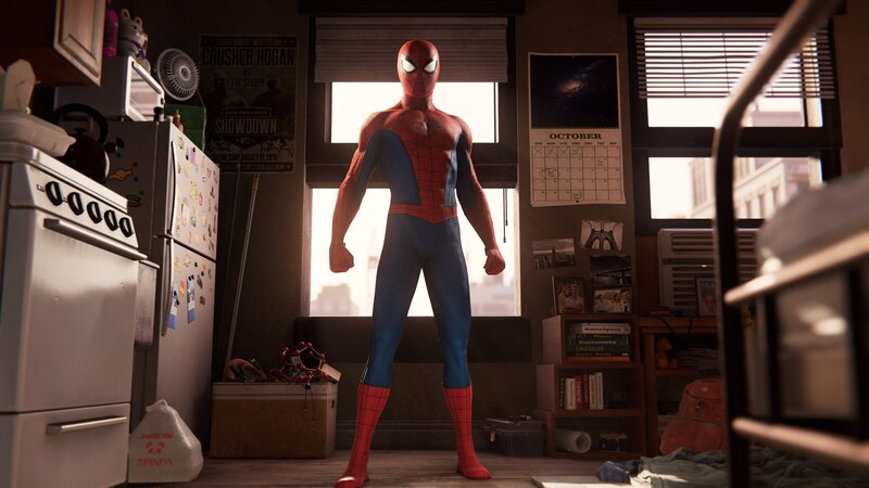 Spider-man in Apartment — Red