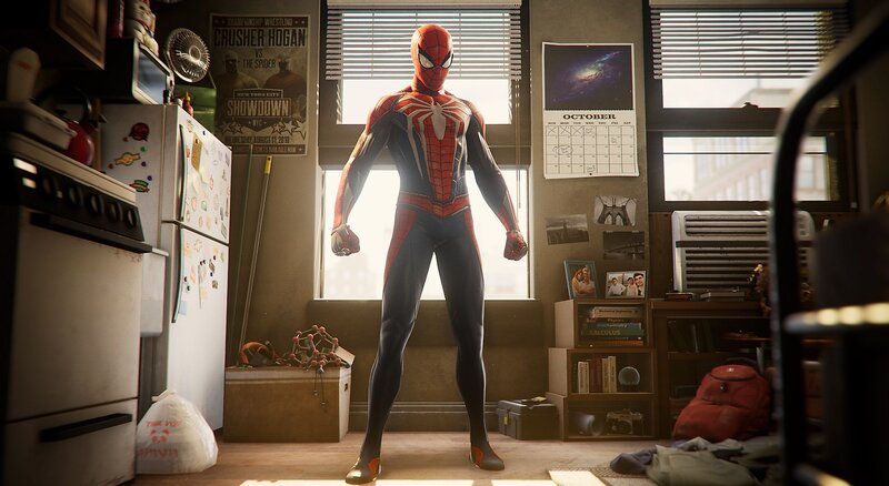 Spider-man in Apartment