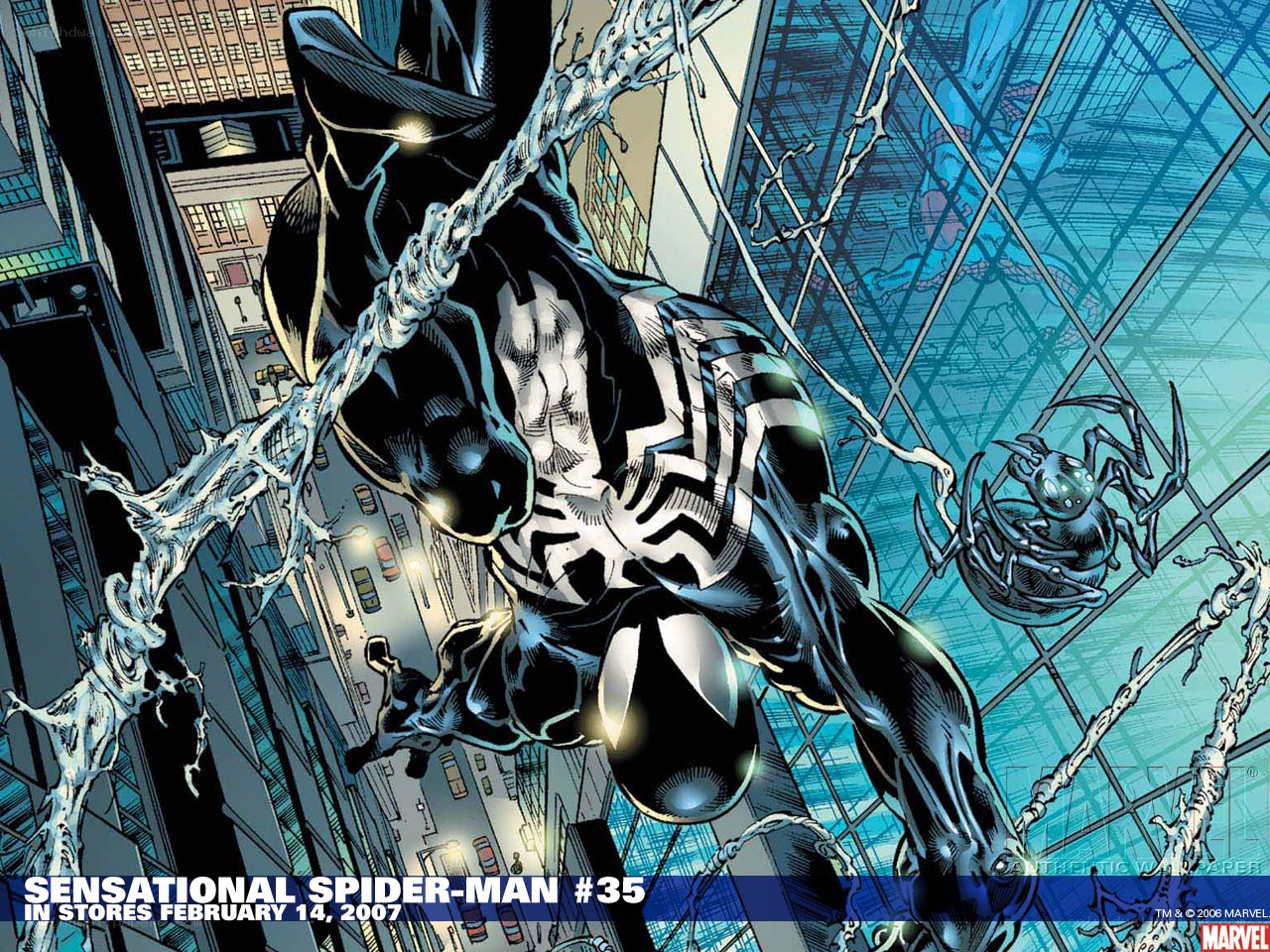 Spider-Man in black suit