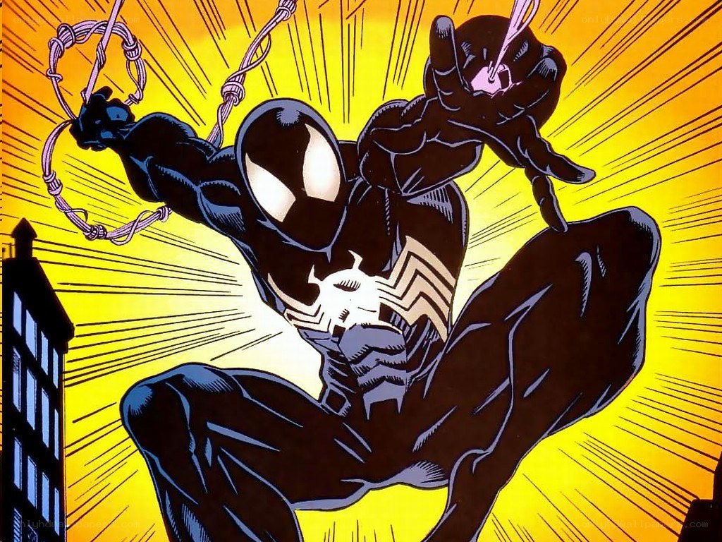 Spider-Man in black suit