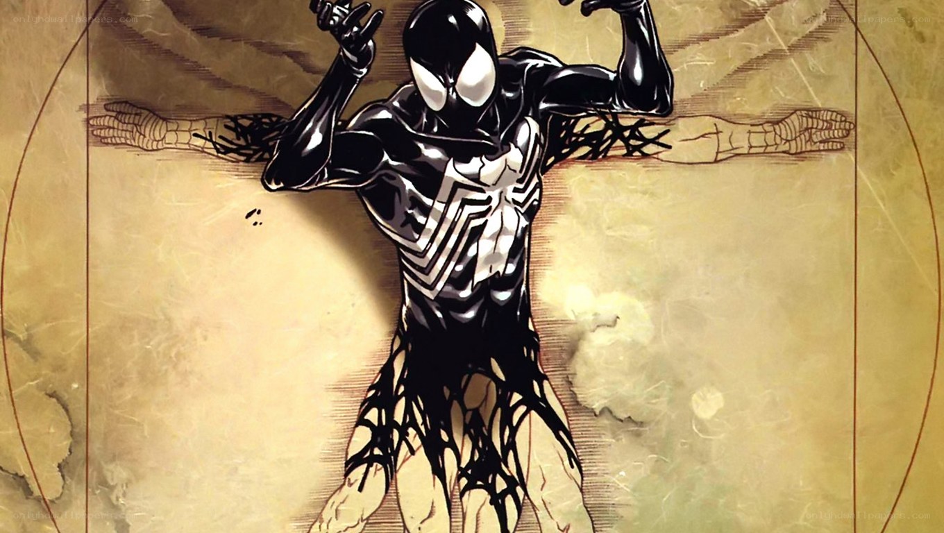 Spider-Man in black suit