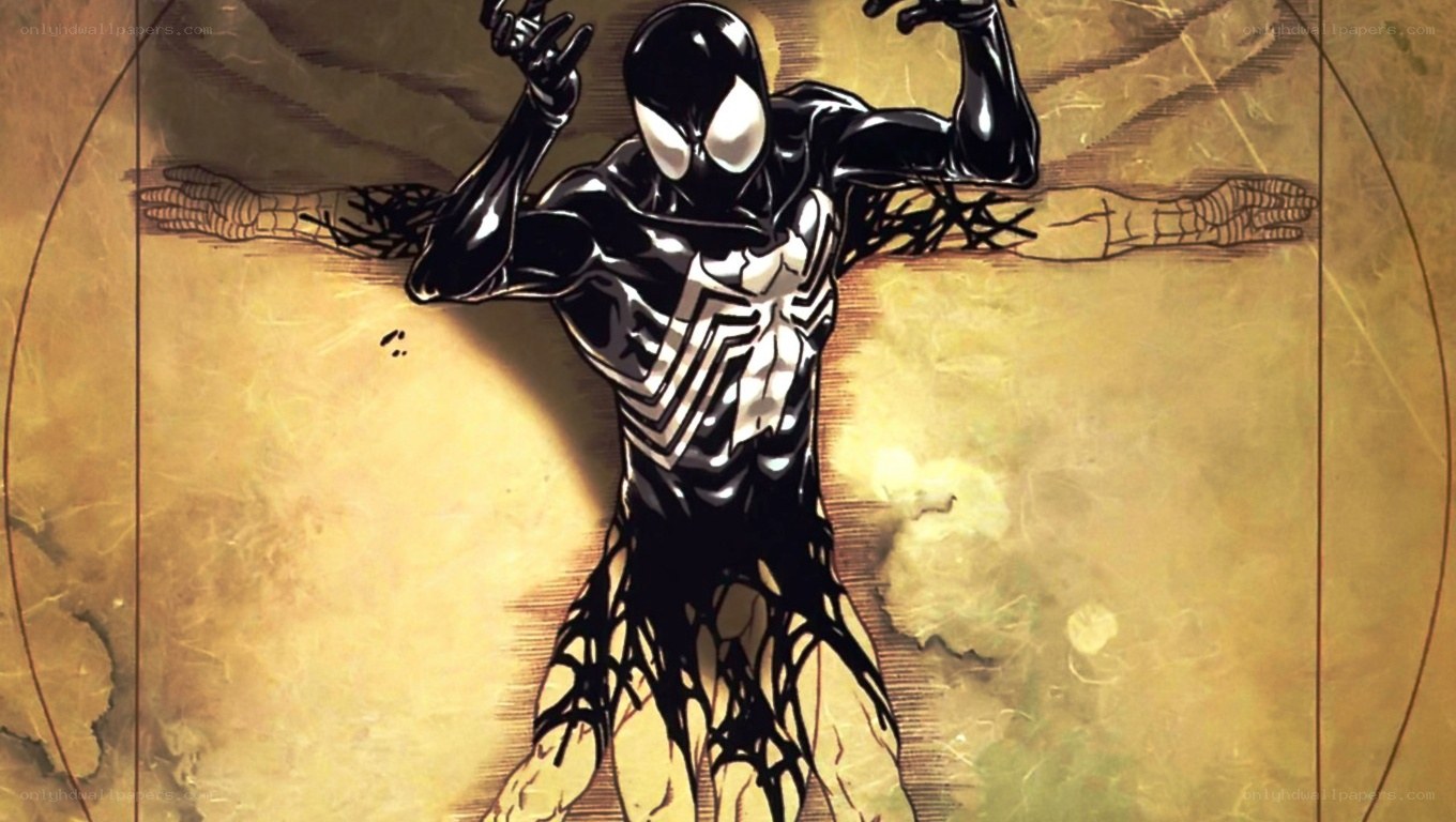 Spider-Man in black suit