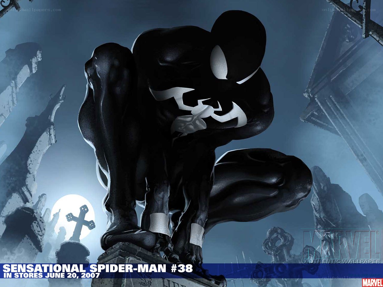 Spider-Man in black suit