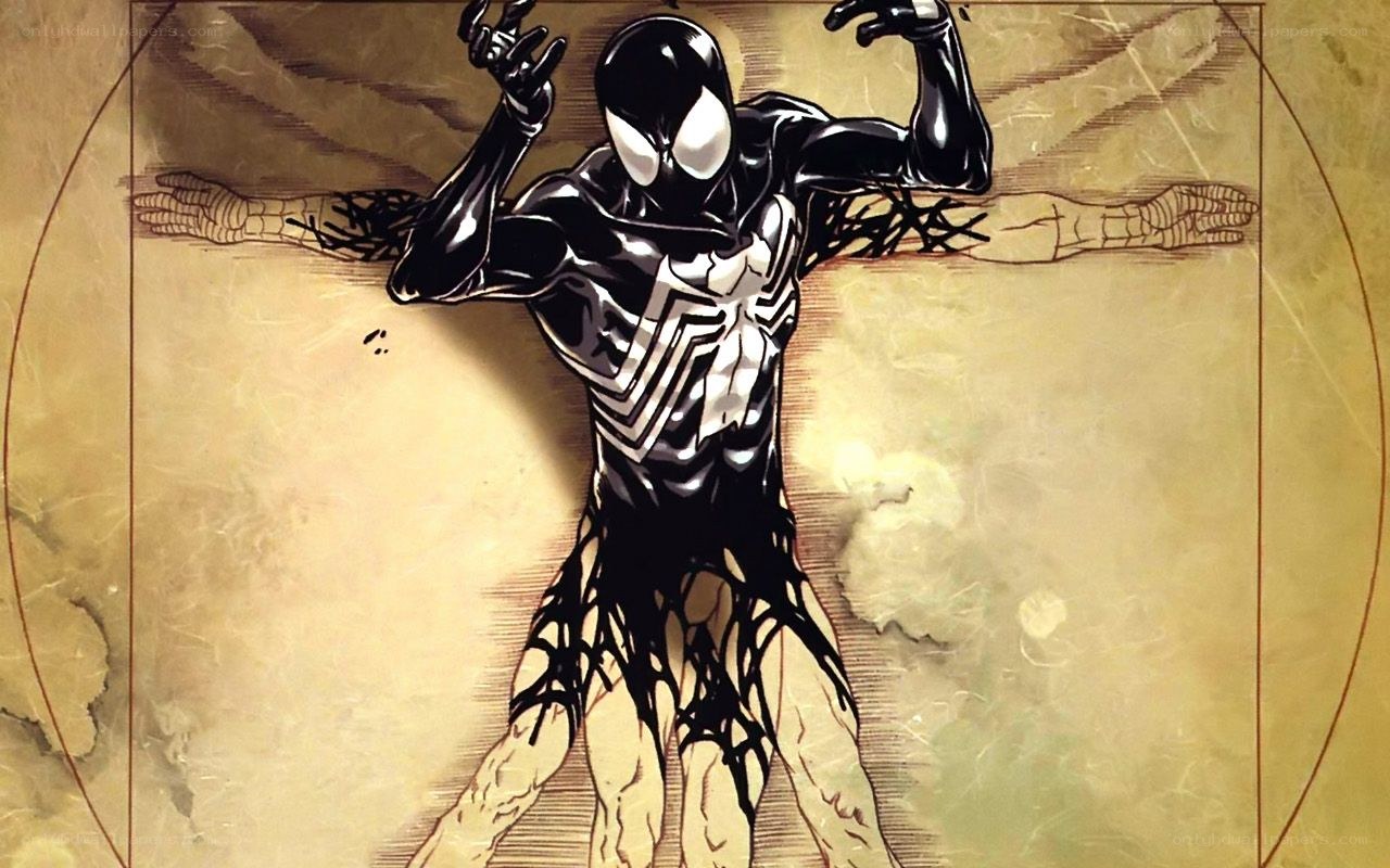 Spider-Man in black suit