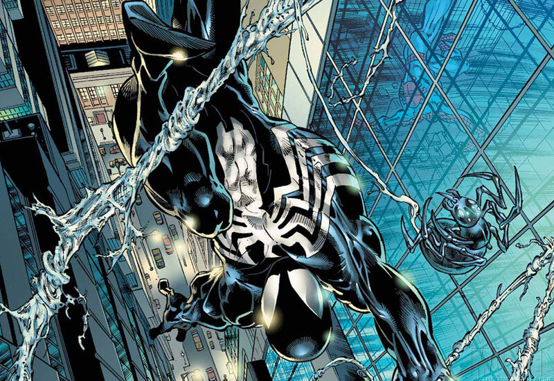 Spider-Man in black suit