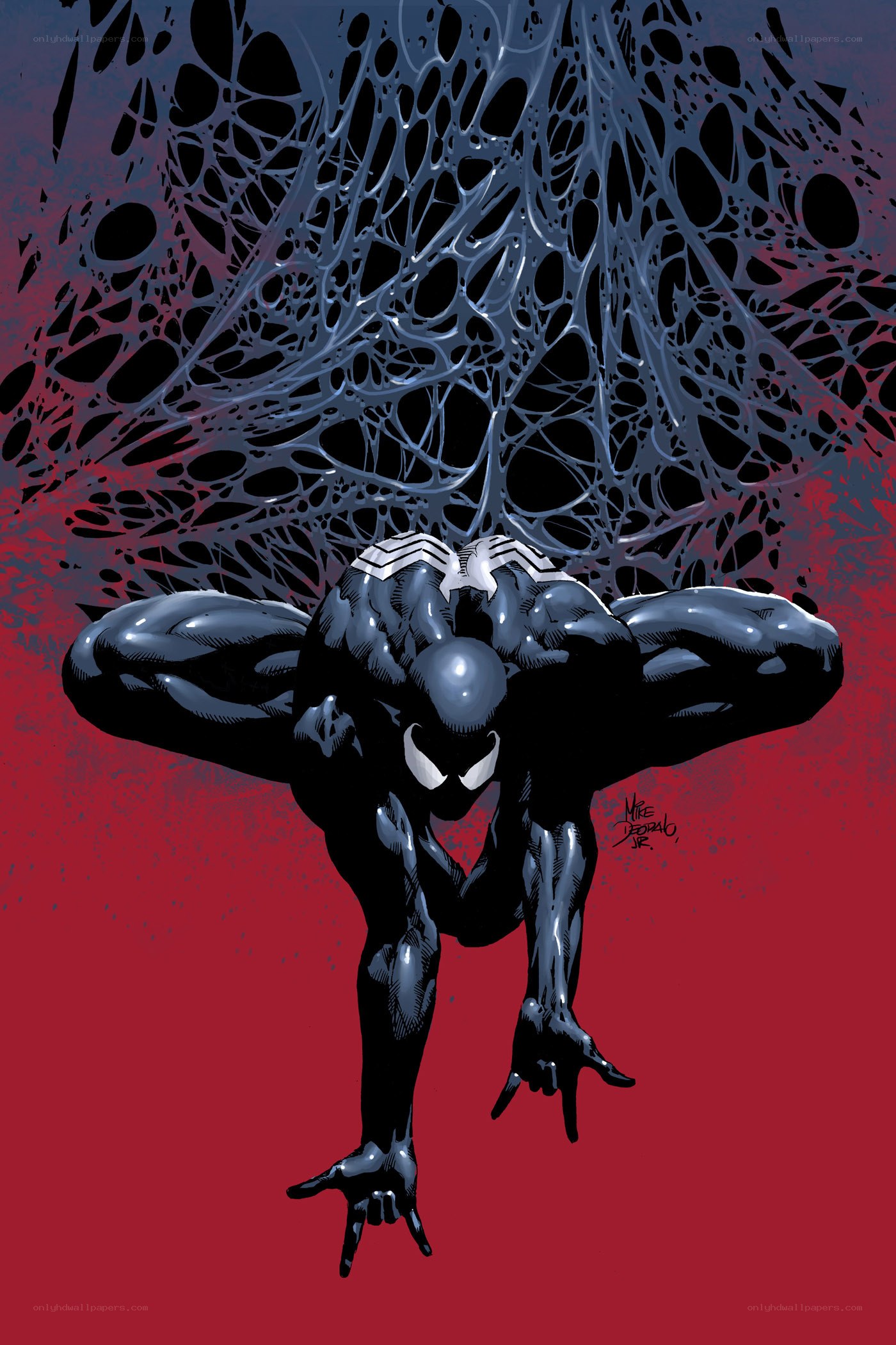 Spider-Man in black suit