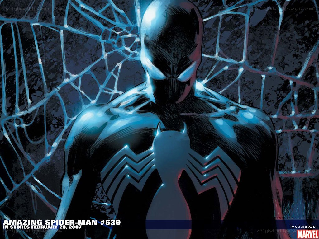 Spider-Man in black suit
