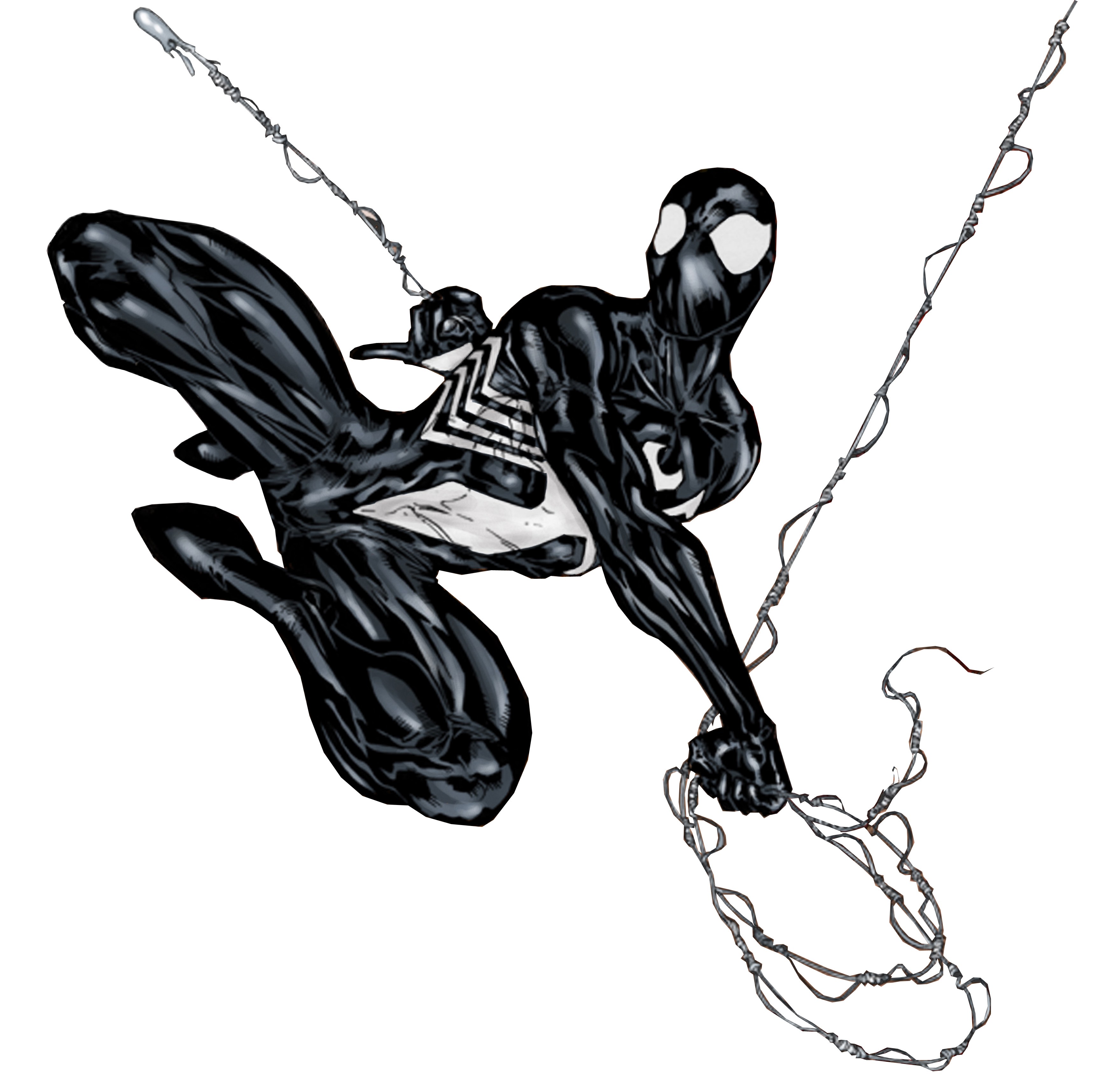 Spider-Man in black suit