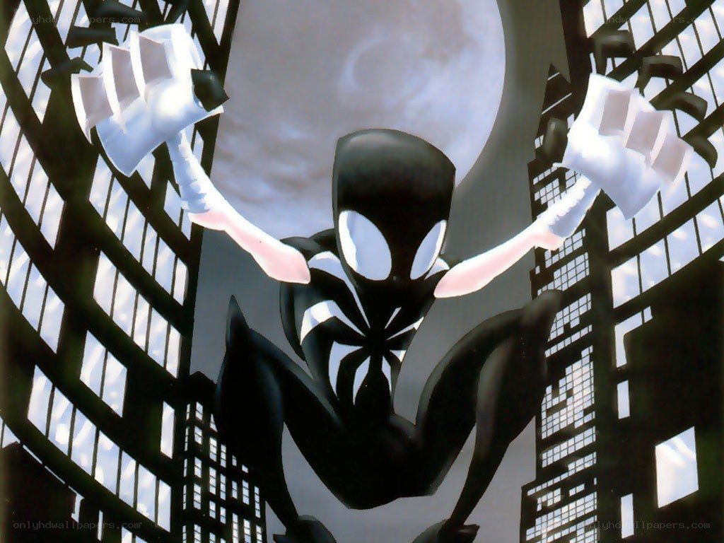 Spider-Man in black suit
