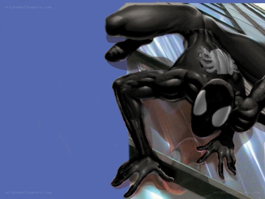 Spider-Man in black suit