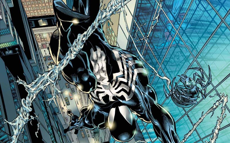 Spider-Man in black suit