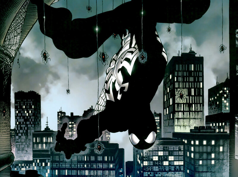 Spider-Man in black suit