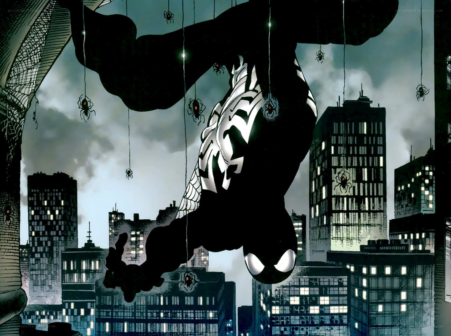 Spider-Man in black suit