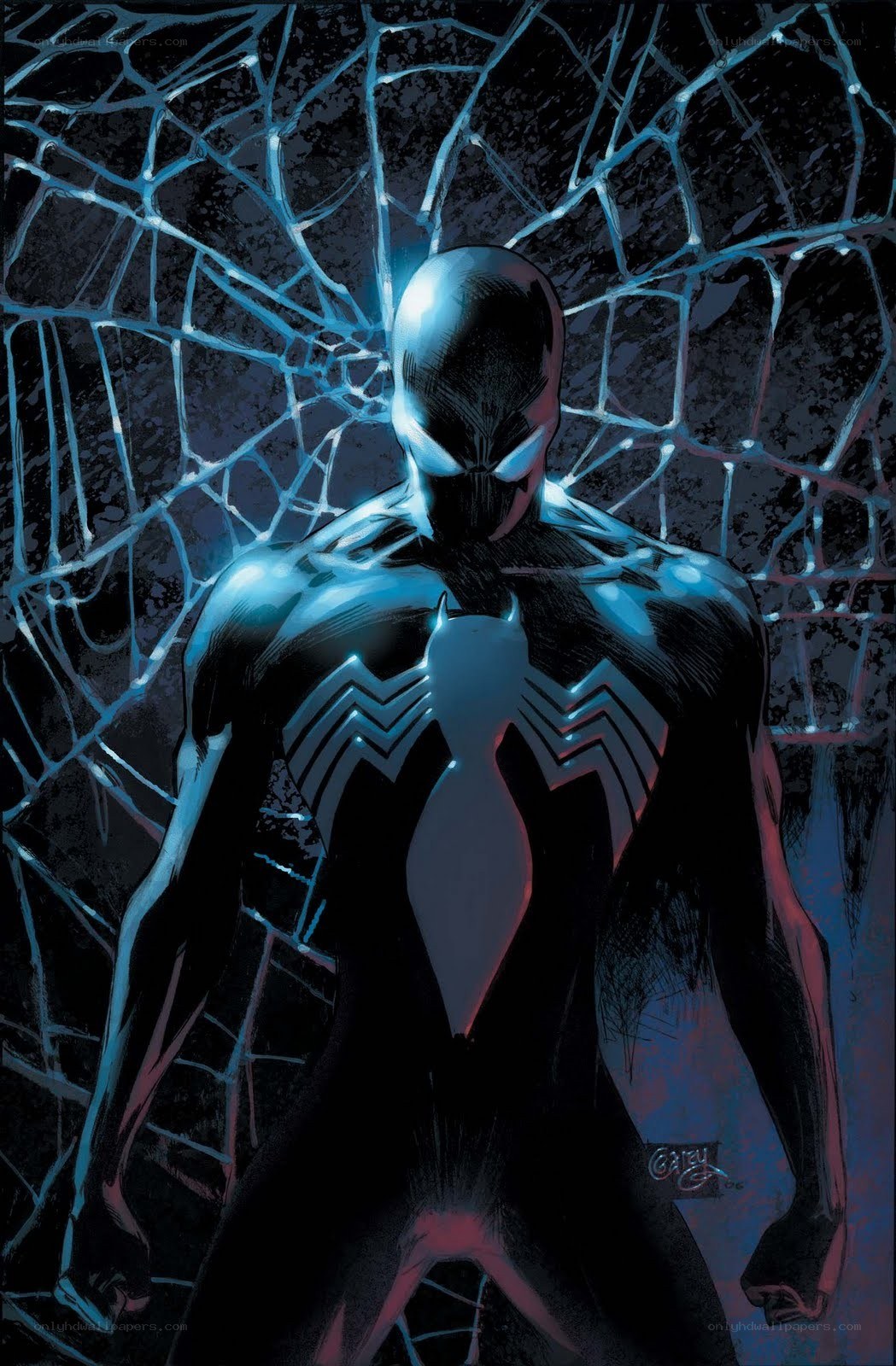 Spider-Man in black suit