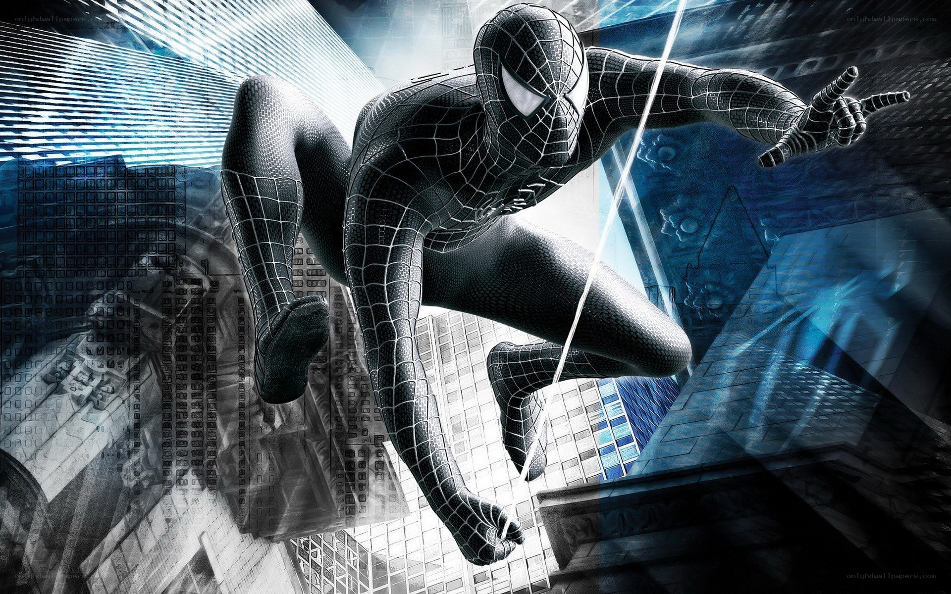 Spider-Man in black suit