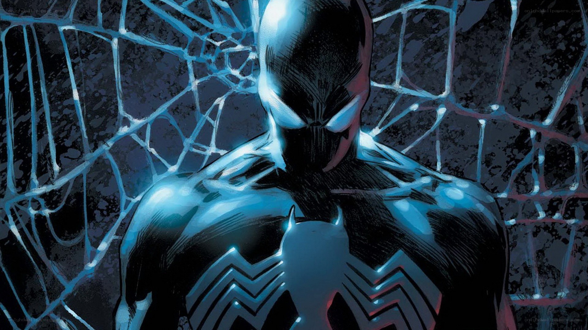 Spider-Man in black suit