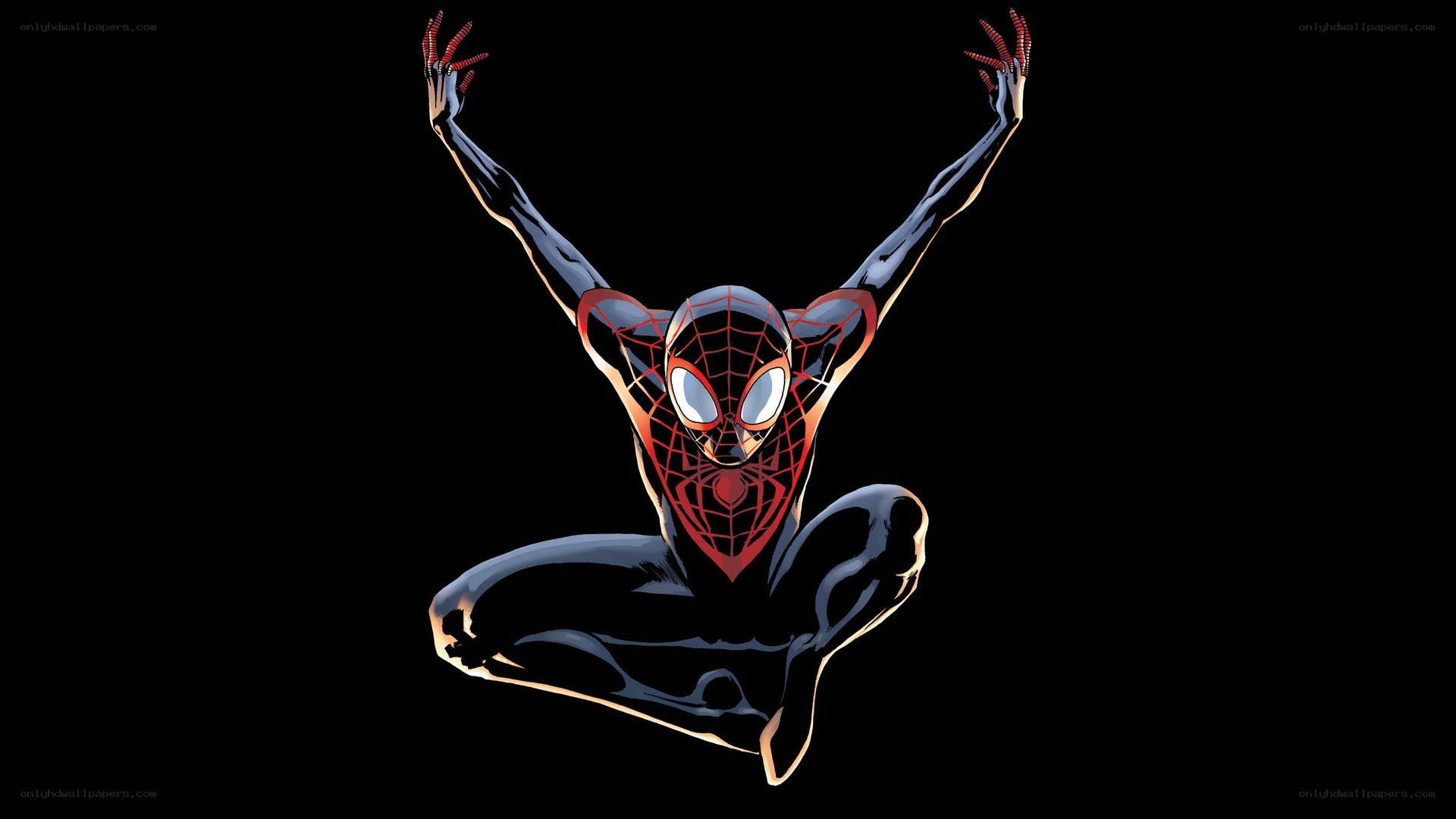 Spider-Man in black suit
