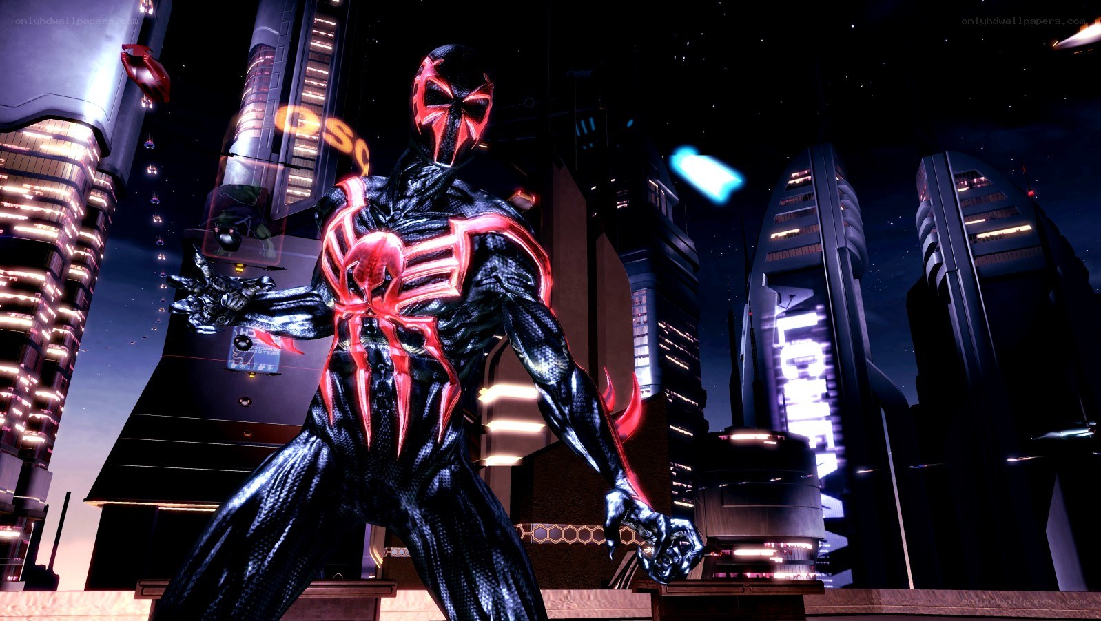 Spider-Man in black suit