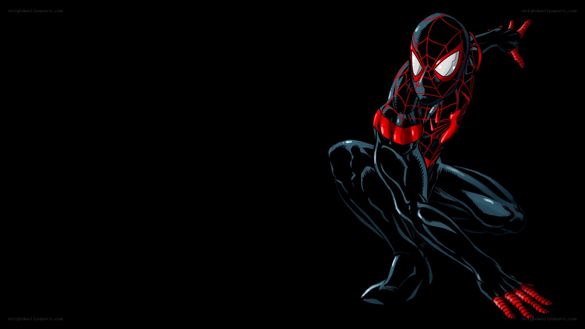 Spider-Man in black suit
