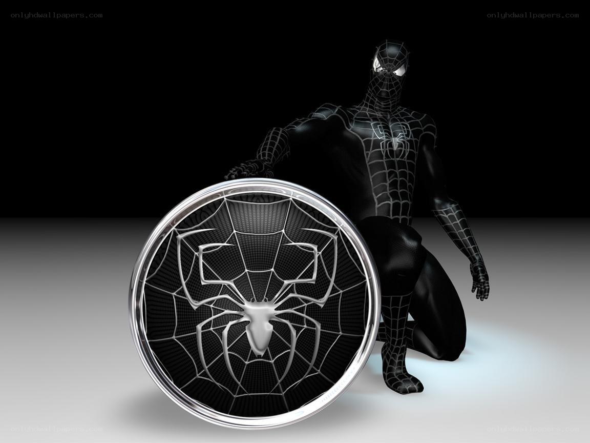 Spider-Man in black suit