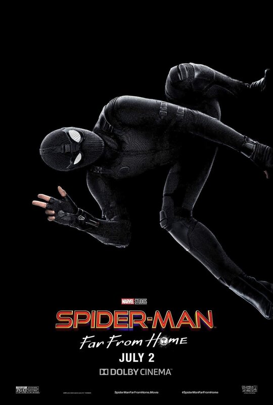 Spider-man in Black Suit — Dramatic, Photograph