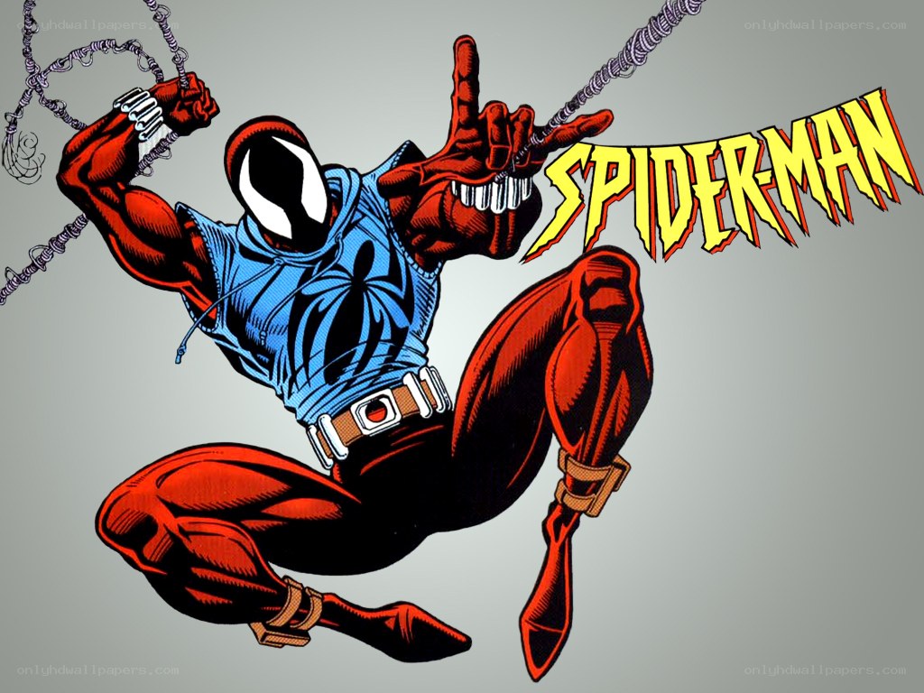 Spider-Man in blue suit