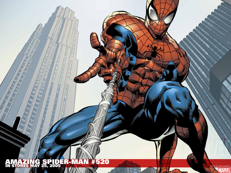 Spider-man in City — Red, Dramatic, Afternoon, Comic