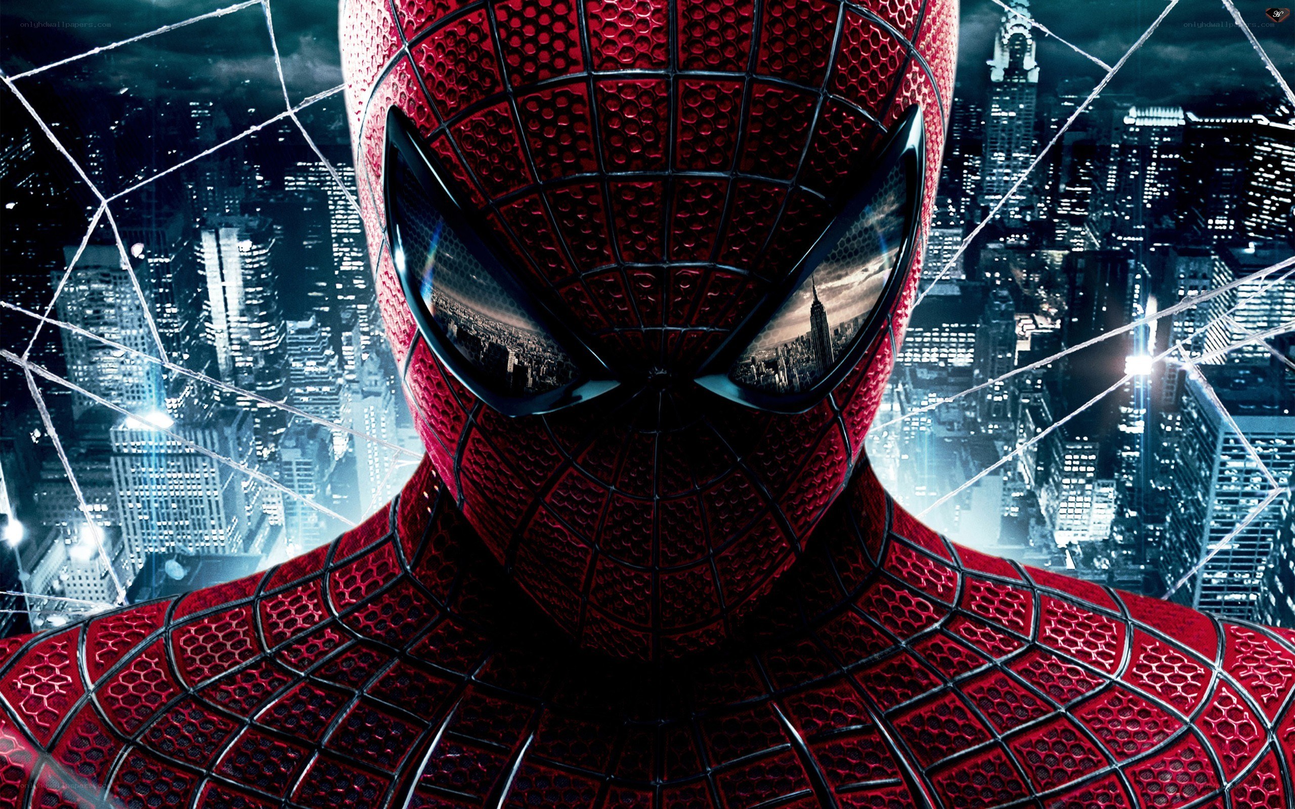 Spider-Man in cityscape