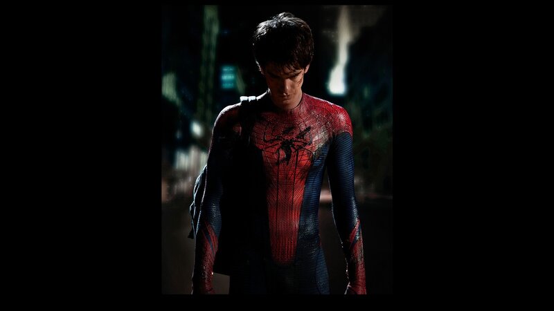 Spider-man in Costume — Red, Dramatic, Night, Photograph, Backpack