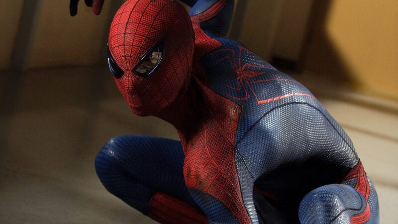 Spider-Man in crouched pose