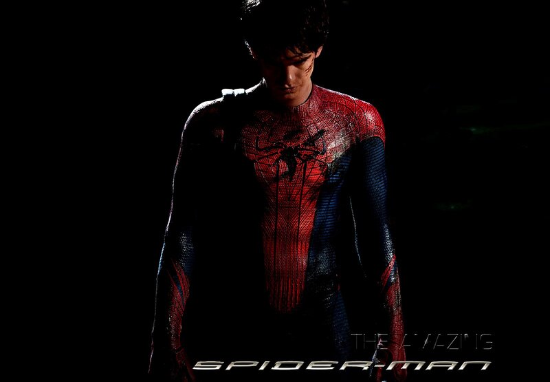Spider-Man in dark costume