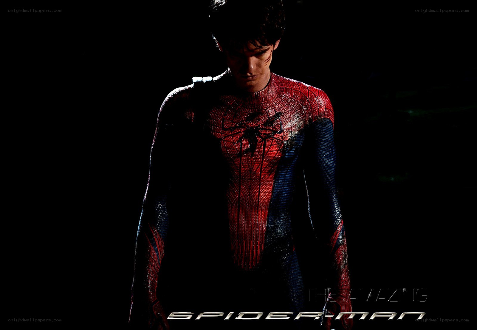 Spider-Man in dark costume