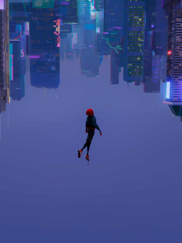 Spider-Man in Free Fall