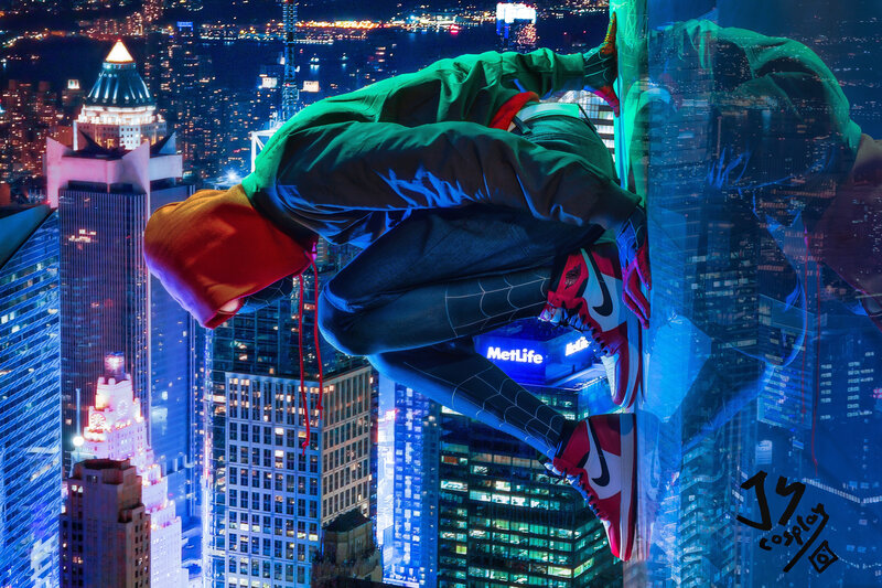 Spider-man in Hoodie