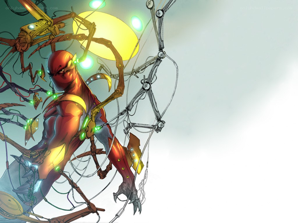 Spider-Man in mechanical suit