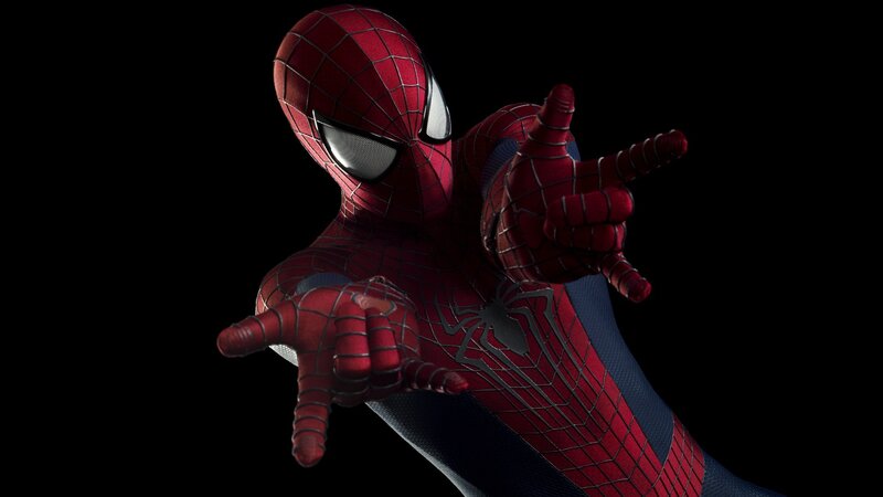Spider-Man in red and blue suit