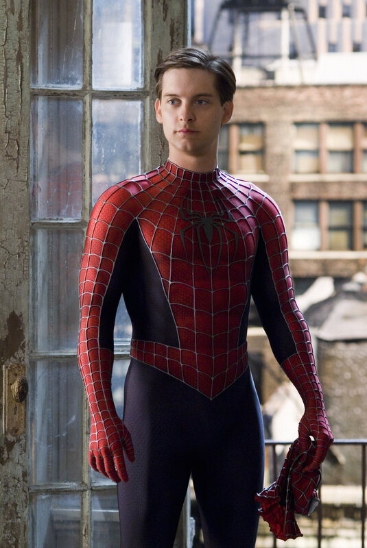 Spider-Man in red and blue suit
