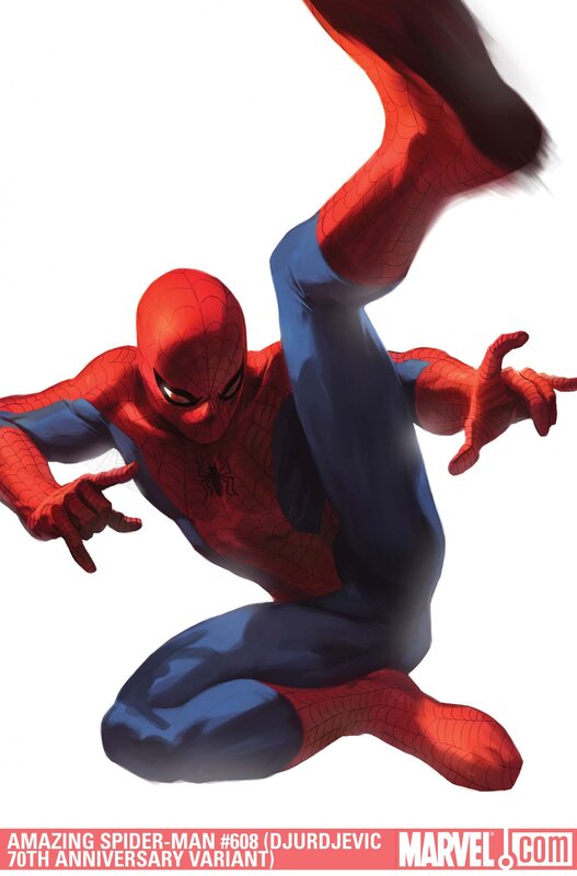 Spider-man in Red and Blue Suit — Dynamic