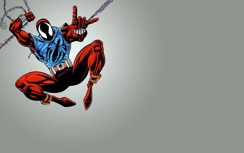 Spider-Man in red and blue suit