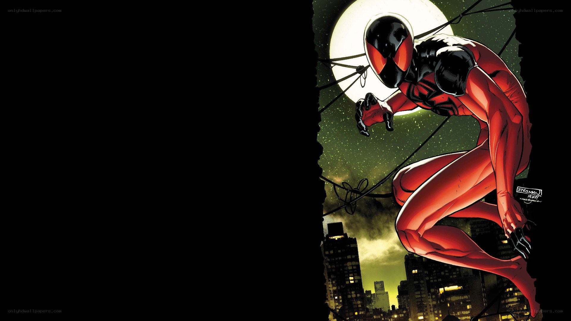 Spider-Man in red suit